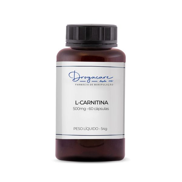 L-Carnitina 500mg - 60 cápsulas