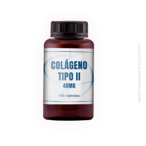 COLÁGENO TIPO II 40MG  - 120 CÁPSULAS